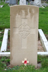 Pte J J Fawcett. 26181.