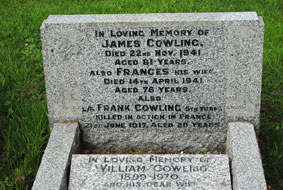 Lance Corporal Frank Cowling, 201714. 