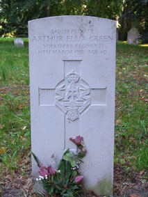Private Arthur Elija Green, 242059. 