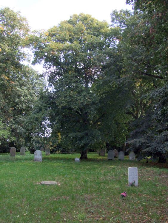 Private Green grave in Norwich Cemetery
