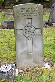 Private Harry Bilham. 20263.