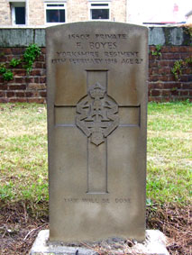 Private Frank Boyes. 15603.