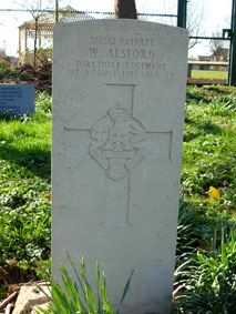 Private William Alsford, 3/8351. 