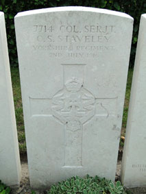 Serjeant Charles Senior Staveley. 7714