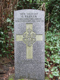 Serjeant George Parker. 9109.