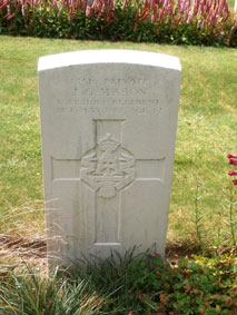 Private John George Mason. 13516.