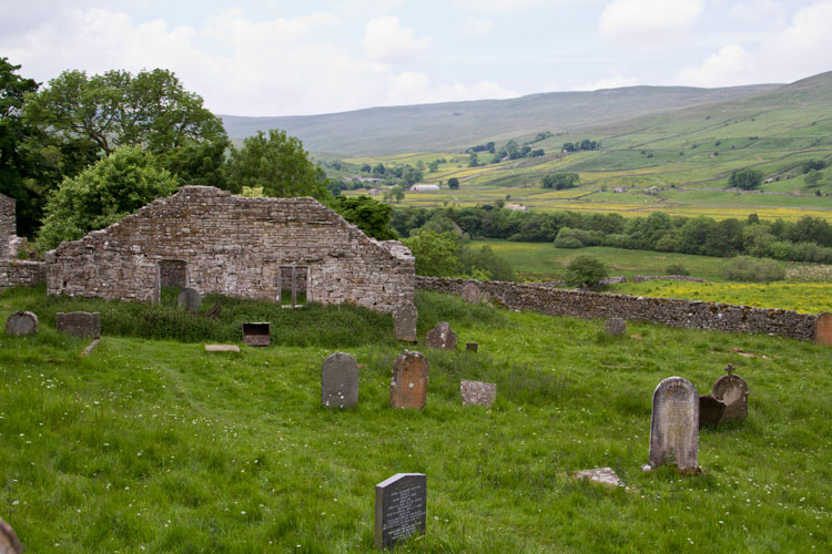 Stalling Busk, the Old Church Graveyard