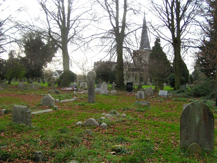 Stevenage (St. Nicholas) Churchyard (1)