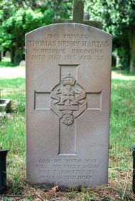 Private Thomas Henry Hartas, 1946.