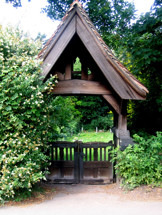 The Lych Gate for Sutton Bonington Churchyard, Nottinghamshire