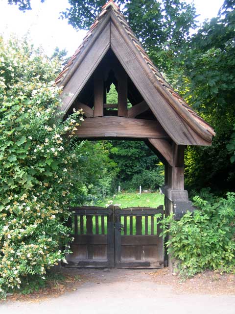 The Lych Gate for Sutton Bonington Churchyard, Nottinghamshire