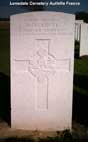 Lonsdale Cemetery, Authille (France) includes the grave of Pte David Elliott.
