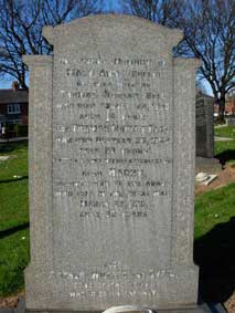 Bell Family Headstone
