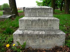 The Jennings Family Headstone