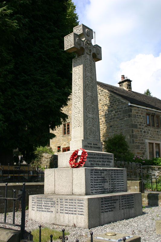 The War Memorial for Grindleford, Derbyshire
