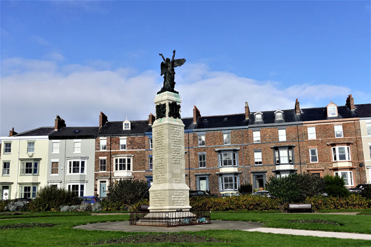 The War Memorial on Hartlepool's Headland.