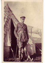 Second Lieutenant T V O Thomas. 4th Battalion Yorkshire Regiment.