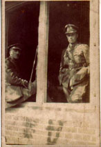 Captain Harold McLean Hollingworth and 2nd David John Lieutenant Lamb, MC