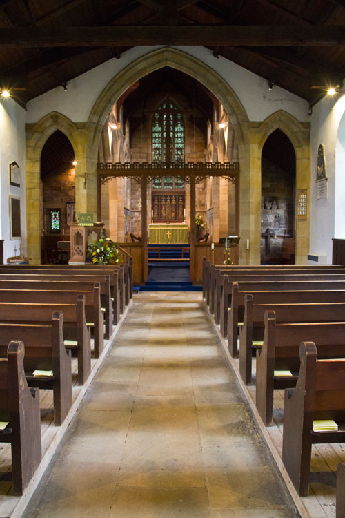 The Interior of St. Augustine's Church, Kirkby-in-Cleveland