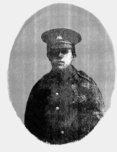 Frank Maltby in his Cambridgeshire uniform