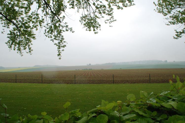 Today, the area of the attack on 15th September 1916