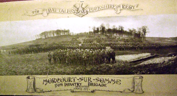 5th Battalion at Morcourt March 1917