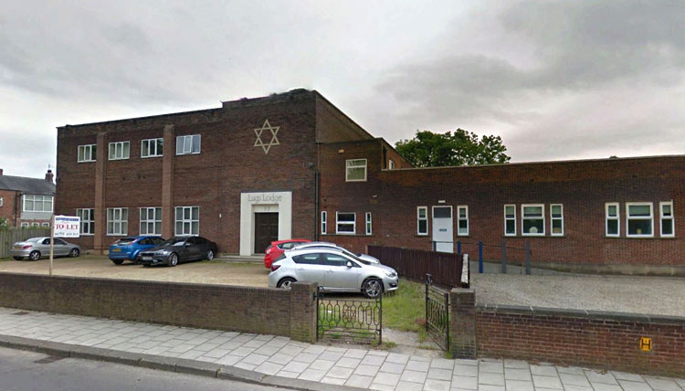The former Jewish Synagogue in Prak Road South, Middlesbrough