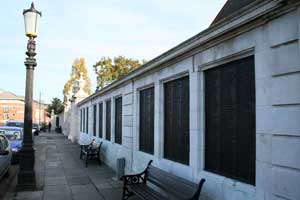 The 24 panels with the names of First World War dead on the Middlesbrough War Memorial