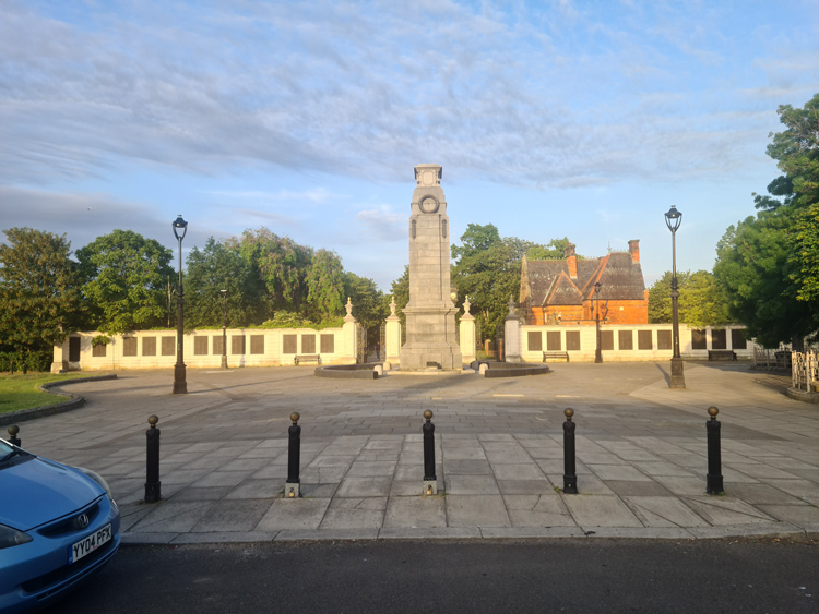 The Middlesbrough War Memorial.