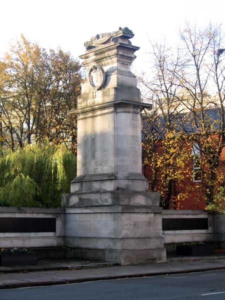 The Memorial to the Midland Railway Casualties, Derby