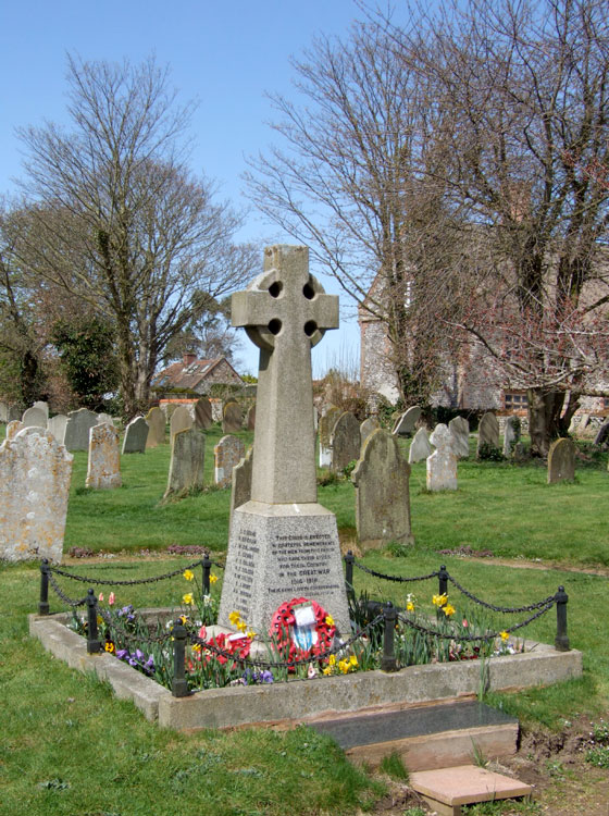 The War Memorial for Northrepps (Norfolk)