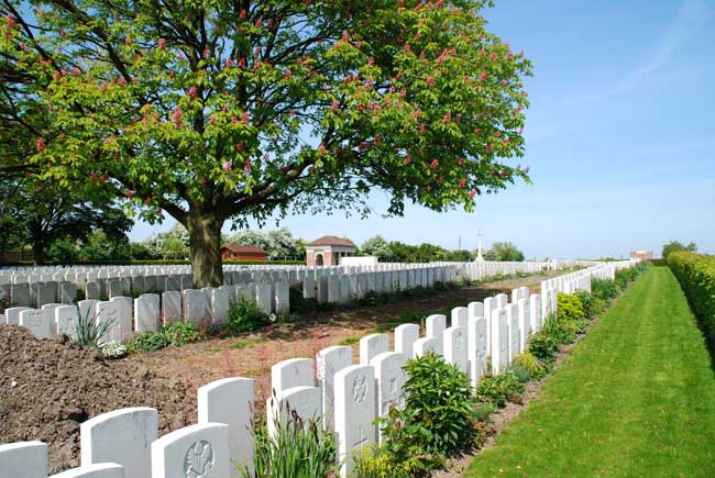 Outtersteene Communal Cemetery Extension, Bailleul