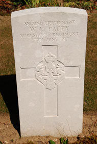 2nd Lieutenant Walter Ernest Pacey. 