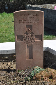 Private Harold Brown. 36283. 