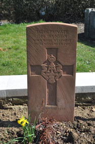 Private George Henry Hanson, 36286.