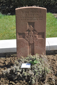 Private John Heron, 30661. 