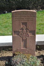 Corporal George Edward Westerman. 10287. 