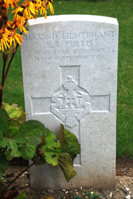 2nd Lieutenant Eric Loftus Perris.