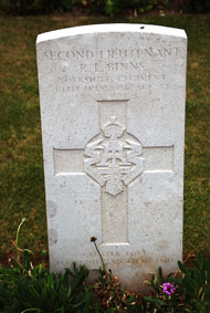 2nd Lieutenant Raymond Louis Binns. 
