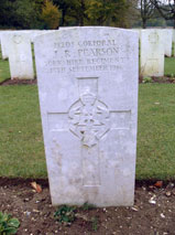 Corporal James Robert Pearson, 18208. 