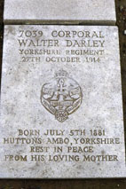 Corporal Walter Darley. 7039. 