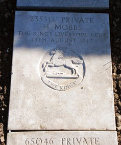 Private Herbert Mobbs. 235313.