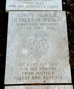 Private Herbert Haydn Wilmot. 47903. 