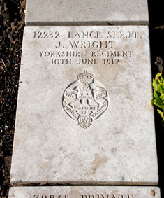 Lance Serjeant John Wright. 12232.