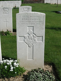 Private John Eastwood. 34295.