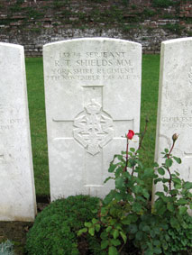 Serjeant Richard Thomas Shields, MM. 13274. 