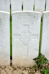 Private James T Wilmott. 42527.