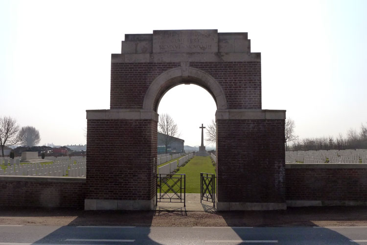 Cement House Cemetery, West-Vlaanderen (Belgium) - 1