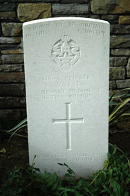 Private Charles Watson. 21068. 