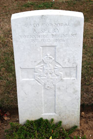 Corporal Albert Selby. 3/7950. 